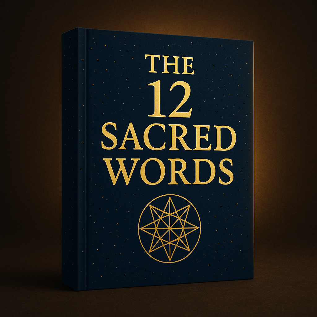 The 12 Sacred Words Book